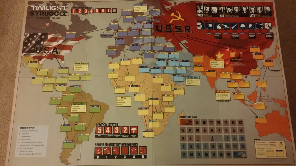 Twilight struggle карта