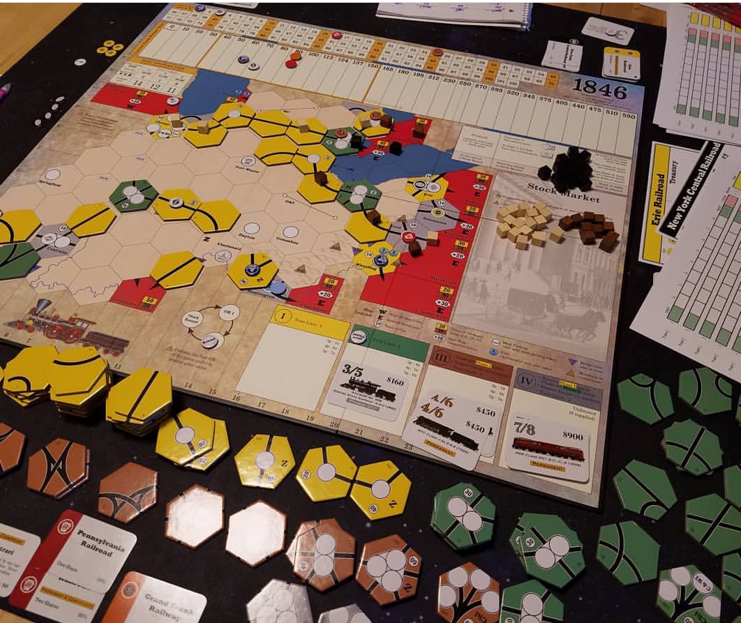 1846: The Race for the Midwest: A good introduction into 18xx